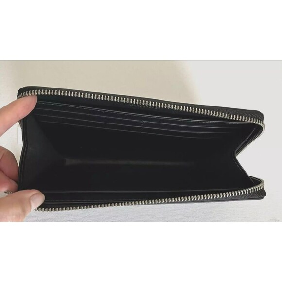 New Marc Jacobs Groove Zip Around Continental Wallet Leather Marshmallow Multi - Picture 4 of 4